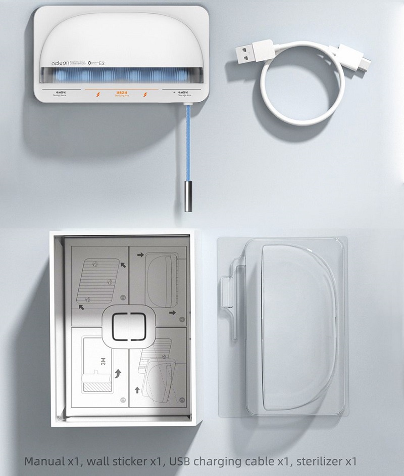 Дезинфицирующее средство для зубных щеток Xiaomi Dusty Oclean S1 Smart UVC