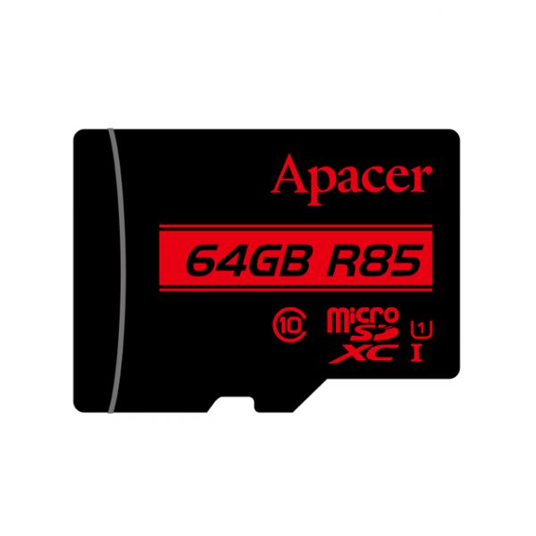 Карта памяти SD micro 85 MB/S 64Gb Apacer