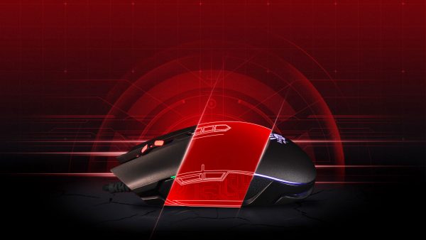 Проводная игровая мышь A4TECH BLOODY Q 80 USB, 8button, 500-3200dpi, 1.8m, Neon light, Bloody Gaming Mouse