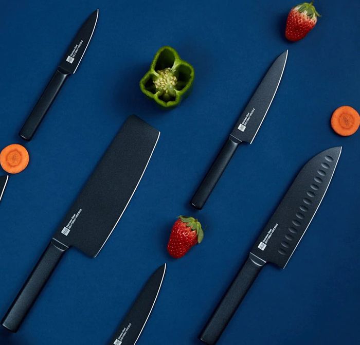 Набор ножей Xiaomi HuoHou Set of Knives with Stand 5 in 1 (HU0076)