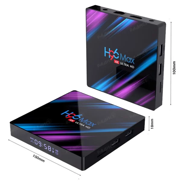 Android ТВ-приставка Mini PC H 96 MAX H616 4+64G