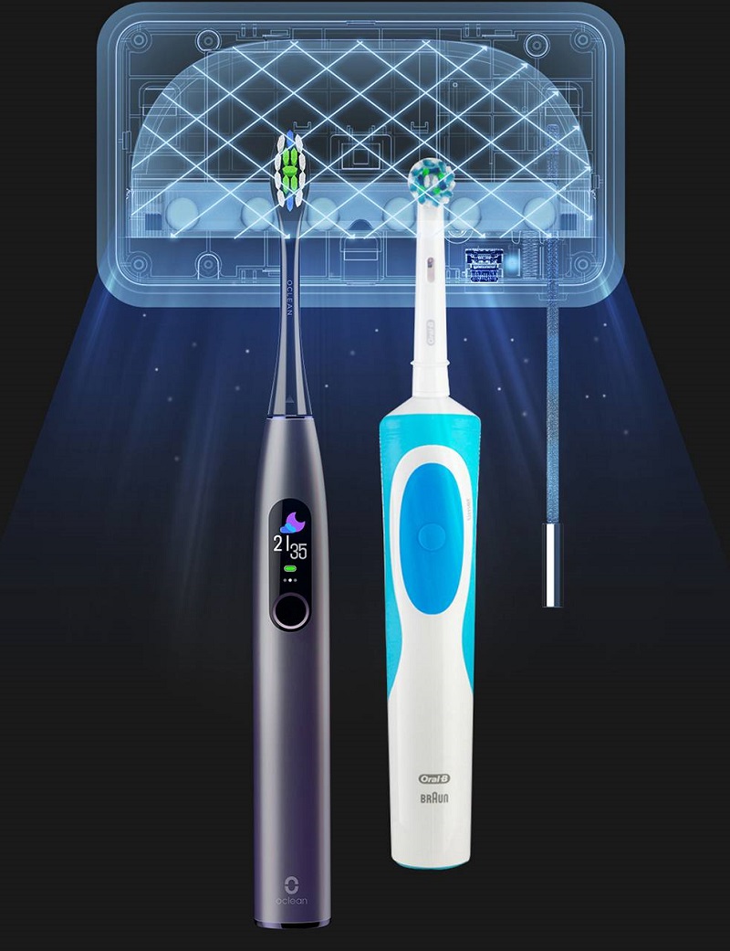 Дезинфицирующее средство для зубных щеток Xiaomi Dusty Oclean S1 Smart UVC