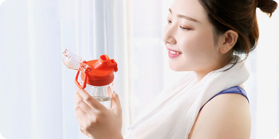 Бутылка для воды Xiaomi Quange Tritan Bottle 480 мл