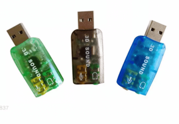 USB внешняя звуковая карта 3D Sound 5.1