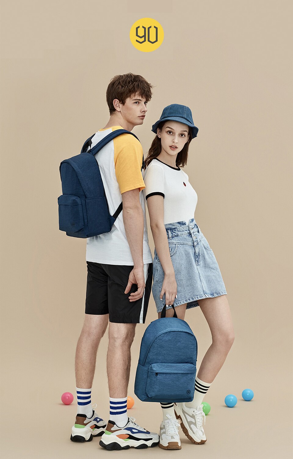 Рюкзак Xiaomi 90 Points Ninetygo Youth College Backpack (2142)
