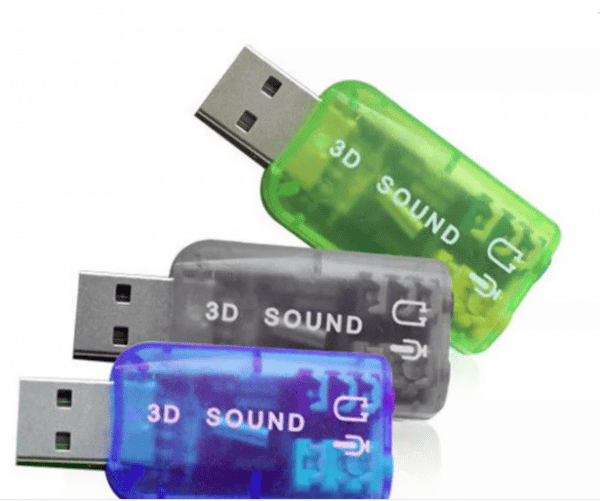 USB внешняя звуковая карта 3D Sound 5.1