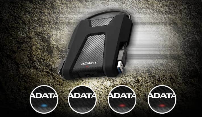 Внешний жёсткий диск HDD  2.5  ADATA 2TB HD 680 Durable