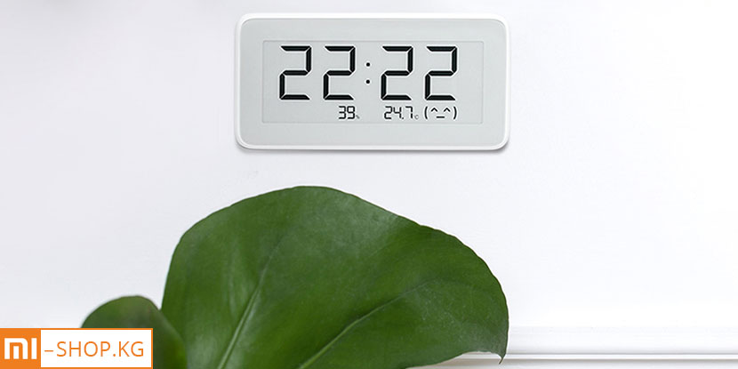 Часы-датчик температуры и влажности Xiaomi Mijia Temperature And Humidity Electronic Watch (LYWSD02MMC)