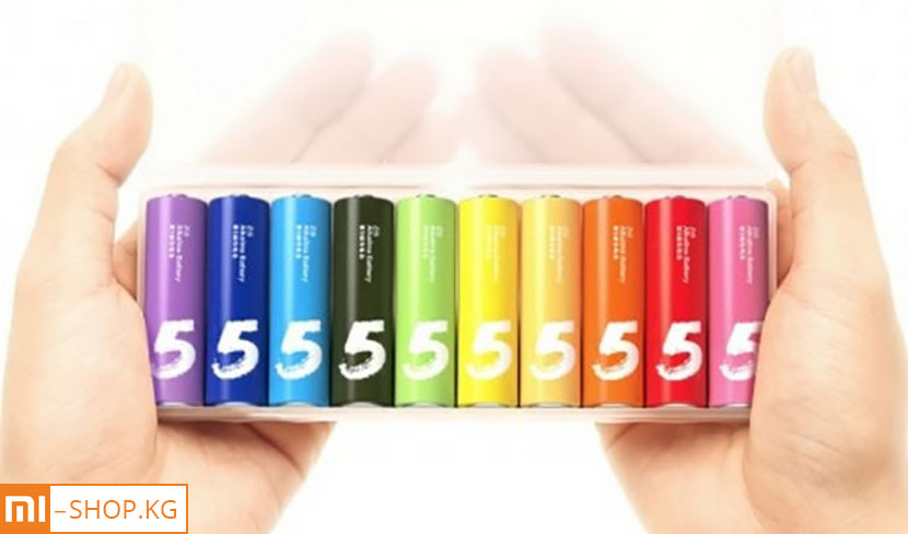 Батарейки Xiaomi Rainbow 5 AA 10шт