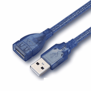 USB-удлинитель 3м экранир /серый