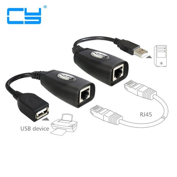 USB extender RG45 50м