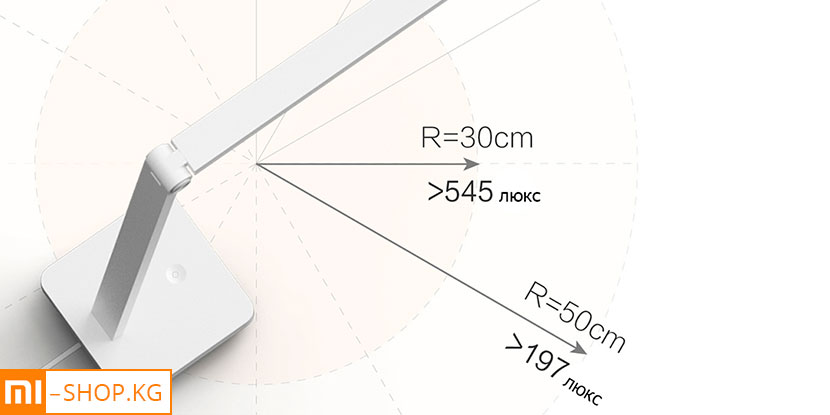 Настольная лампа Xiaomi Mi LED Desk Lamp Lite (9290023019) Настольная лампа Xiaomi Mijia LED Desk Lamp Lite с поворотным шарниром может осветить достаточно большую площадь. Три режима освещения удовлетворят потребности в освещении для любого занятия. Простое управление, понятное даже детям. Настольная лампа Xiaomi Mi LED Desk Lamp Lite (9290023019) Достаточно ярко Освещенность настольной лампы Mijia Lite достигает 1200 люкс, что соответствует национальному стандарту уровня освещенности A. Нейтральная цветовая температура 4000 К дает яркий и ровный свет. Настольная лампа Xiaomi Mi LED Desk Lamp Lite (9290023019) Достаточно широко Технология равномерного освещения с двумя линзами, расширяет область свечения, делая свет более равномерным и мягко освещает весь рабочий стол. Пишите, рисуйте, лепите используя весь стол, без темных углов. Настольная лампа Xiaomi Mi LED Desk Lamp Lite (9290023019) Достаточно безопасно Настольная лампа Mijia Lite прошла фотобиологическую проверку безопасности. Лампа не излучает вредный для глаз синий свет, не мерцает. Абсолютная безопасность для глаз. Настольная лампа Xiaomi Mi LED Desk Lamp Lite (9290023019) Достаточно комфортно Трехблочный диммер, простой в использовании. Легким прикосновением включите и выключите свет, нажмите и удерживайте переключатель, чтобы отрегулировать яркость. Просто и легко настроить нужный свет под конкретные нужды. Настольная лампа Xiaomi Mi LED Desk Lamp Lite (9290023019) Настольная лампа Xiaomi Mi LED Desk Lamp Lite (9290023019) Достаточно гибко Настольная лампа Mijia Lite оснащена поворотным шарниром, который можно поднять на 218°, а также саму лампу можно повернуть на 180°. Настольная лампа Xiaomi Mi LED Desk Lamp Lite (9290023019) Дизайн Лампа выполнена из АBC-пластика в минималистичном дизайне – тонкая, простая и красивая. Чистый белый цвет прекрасно впишется в интерьер любой комнаты. Настольная лампа Xiaomi Mi LED Desk Lamp Lite (9290023019)