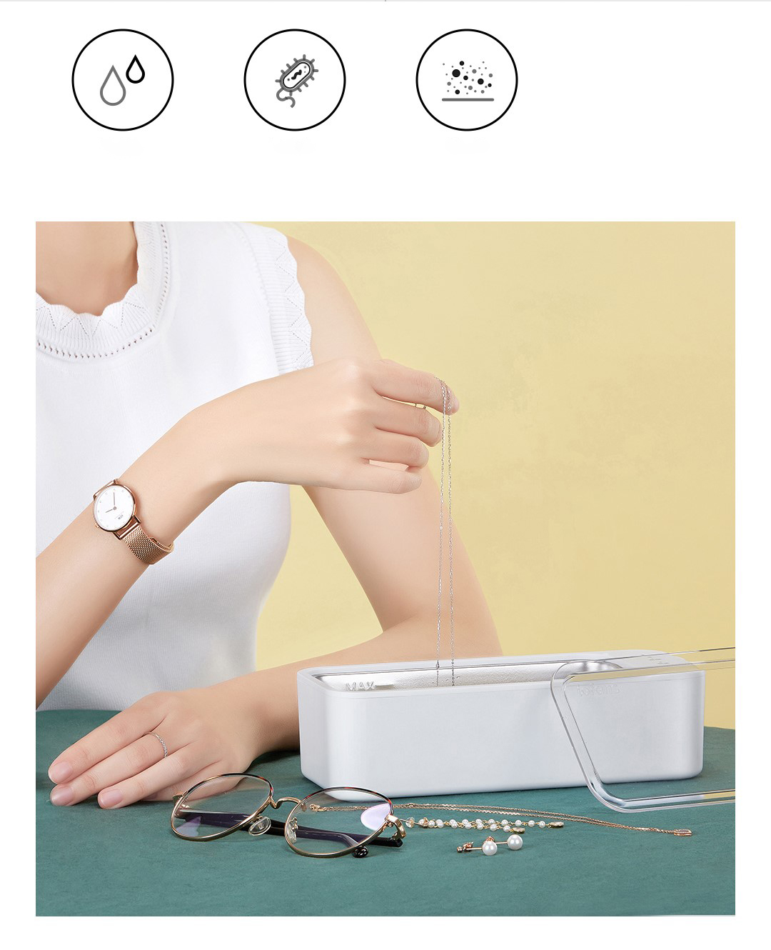 Ультразвуковой очиститель Xiaomi Lofans Ultrasonic Cleaning Machine