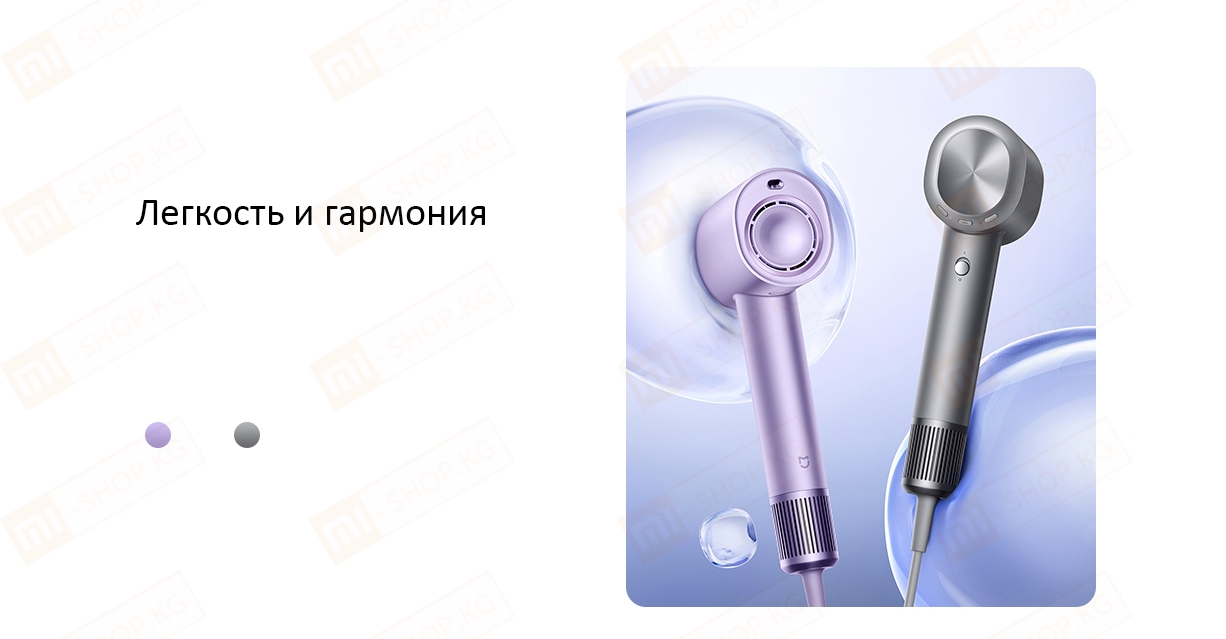 Фен для волос Xiaomi Mijia High Speed Water Ion Hair Dryer H701